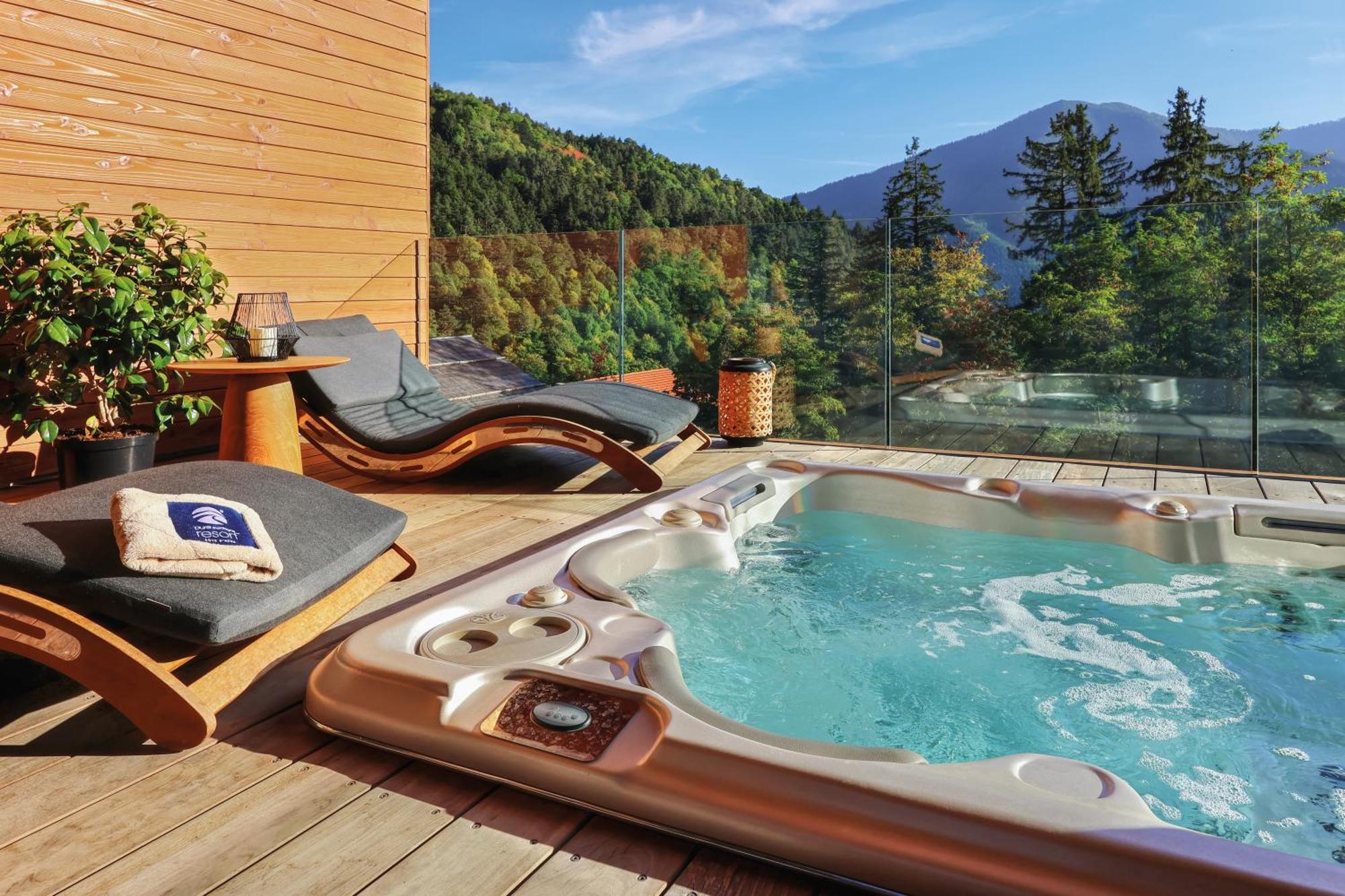 Pure Montagne Resort & Spa Saint-Martin-Vésubie Eksteriør billede