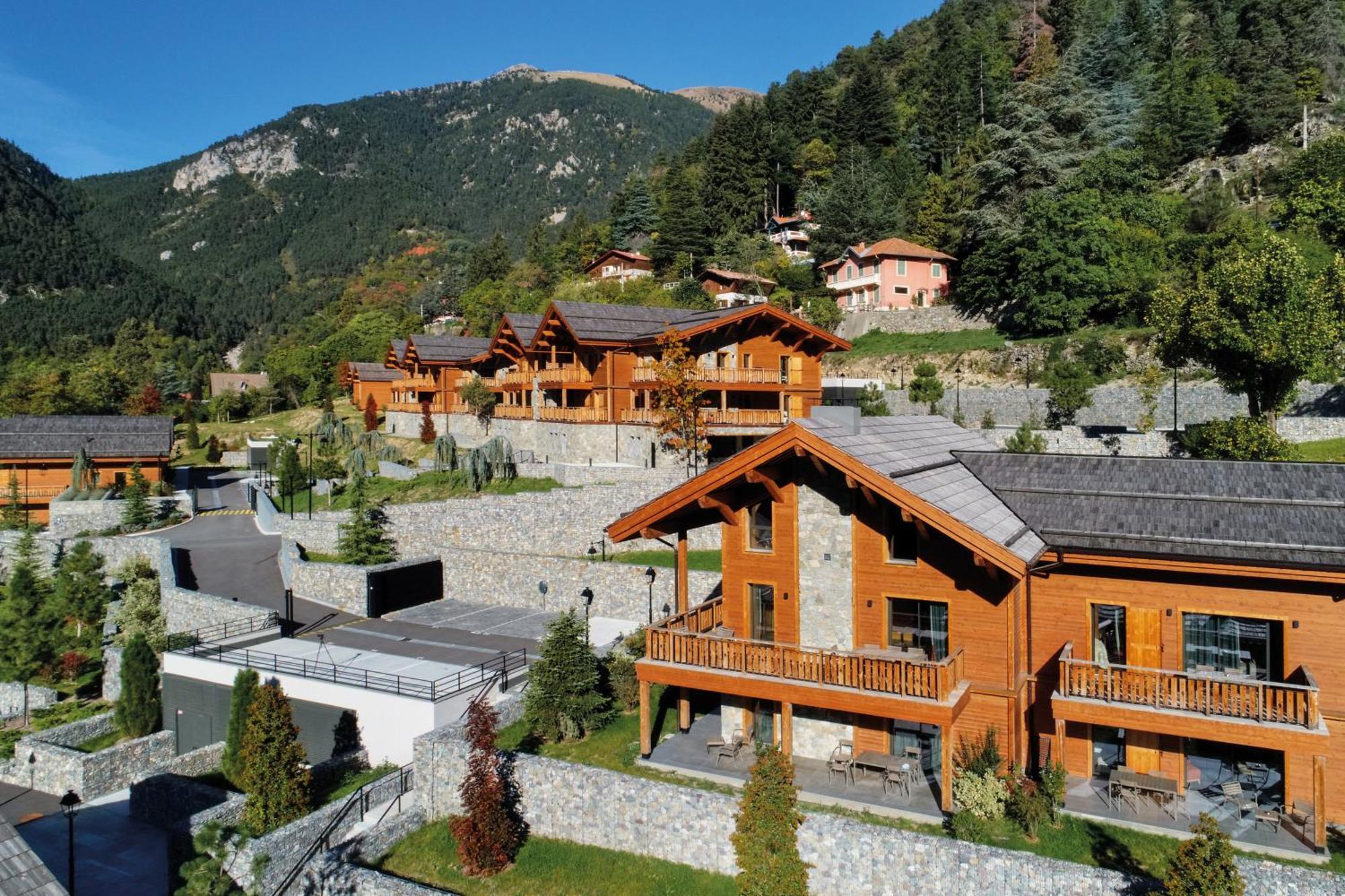 Pure Montagne Resort & Spa Saint-Martin-Vésubie Eksteriør billede